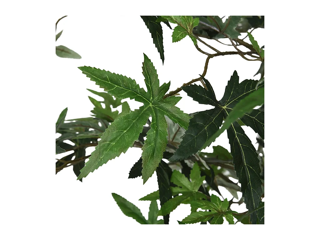 Acero artificiale 504 foglie 150 cm verde