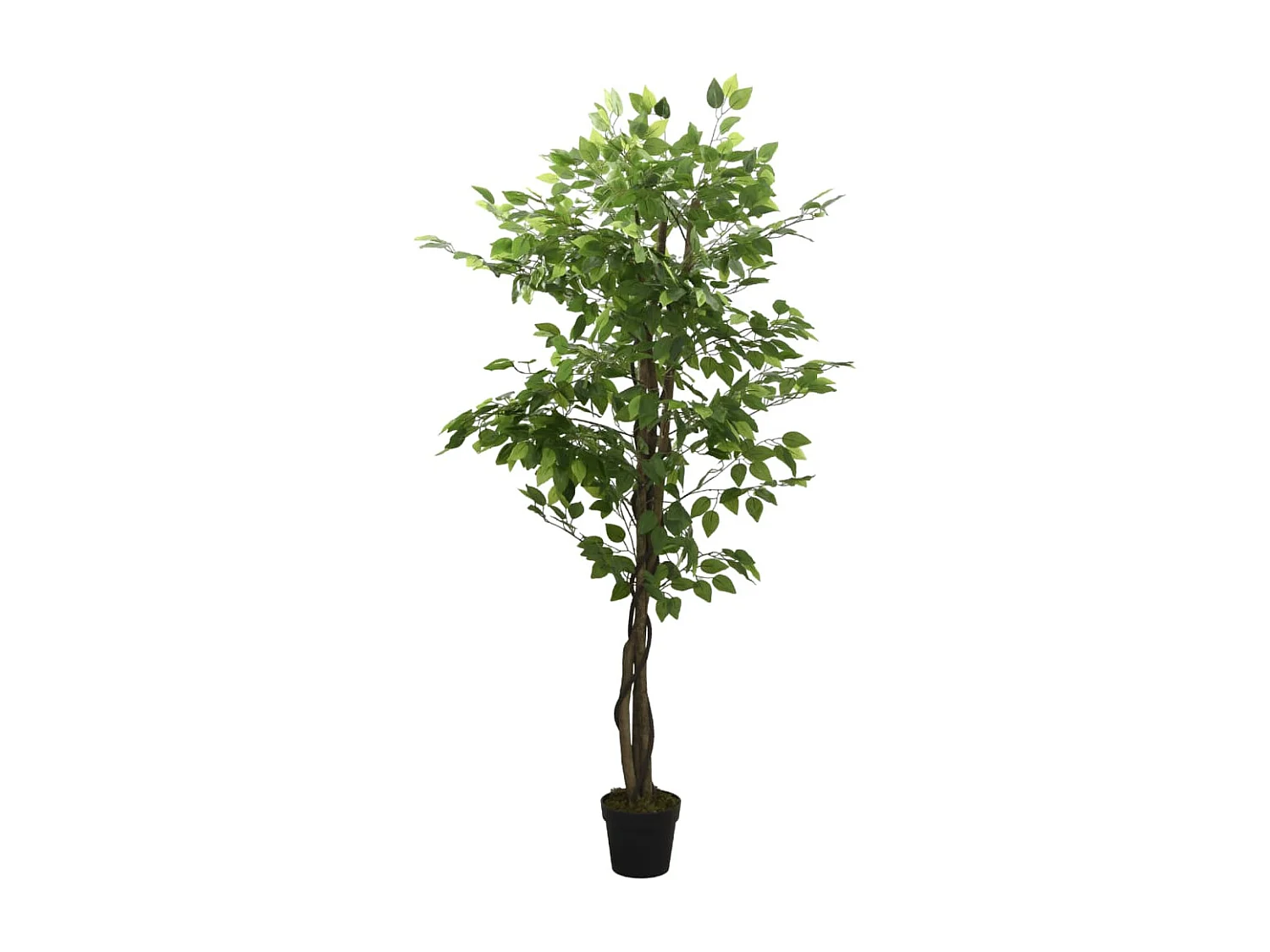 Ficus artificiel 378 feuilles 80 cm vert