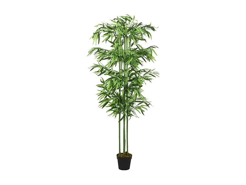 Bambú artificial 240 hojas 80 cm verde