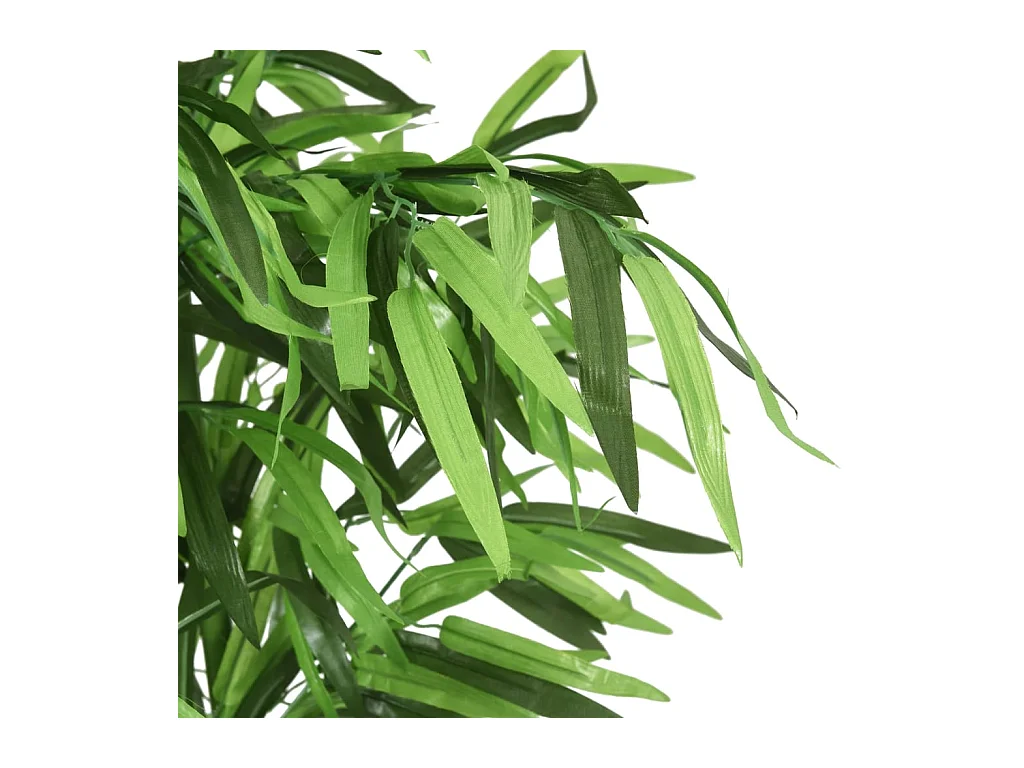 Bambù artificiale 240 foglie 80 cm verde