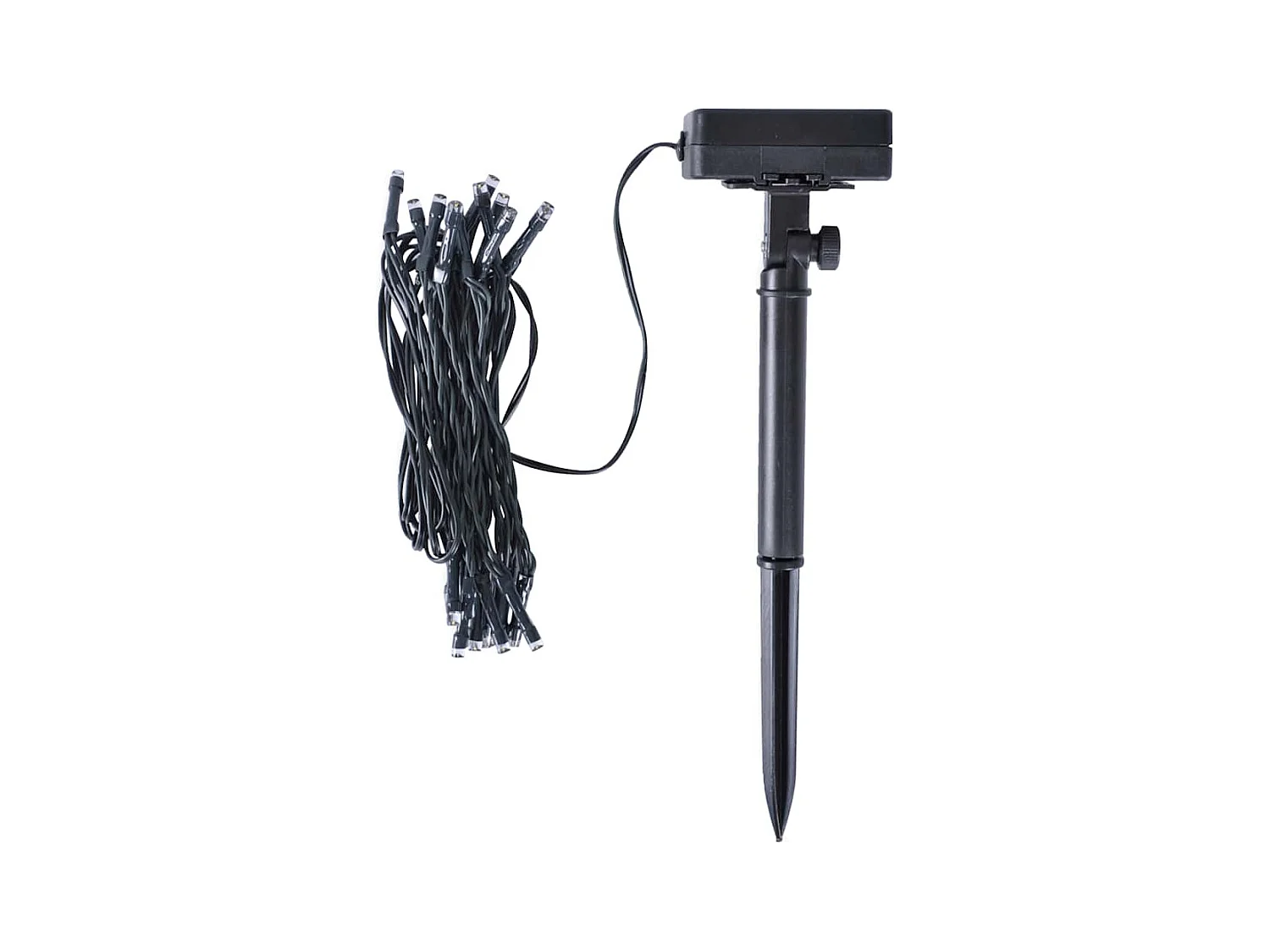 Palline di bosso artificiali con luci a LED 2 pezzi verde 45 cm