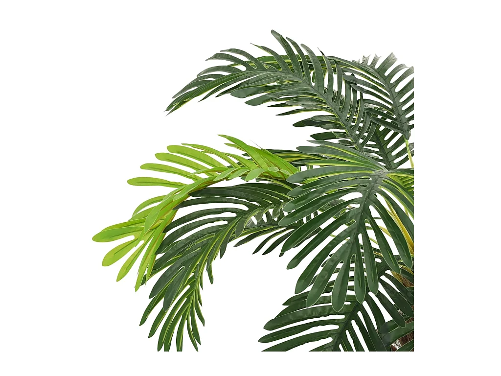 Palmier Cycas artificiel avec pot 90 cm Vert