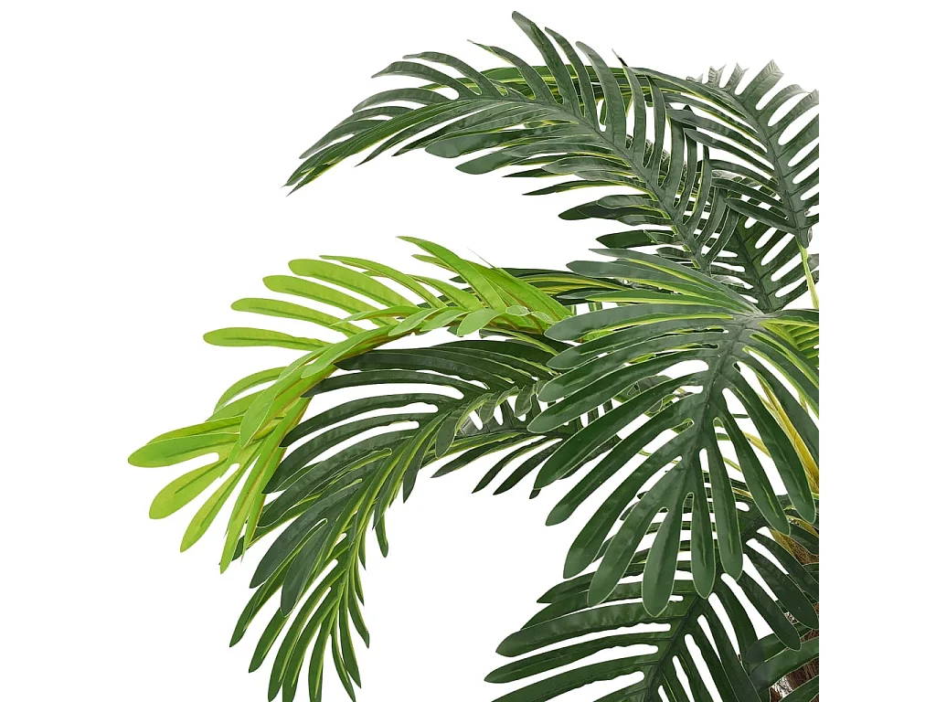 Palmier Cycas artificiel avec pot 90 cm Vert