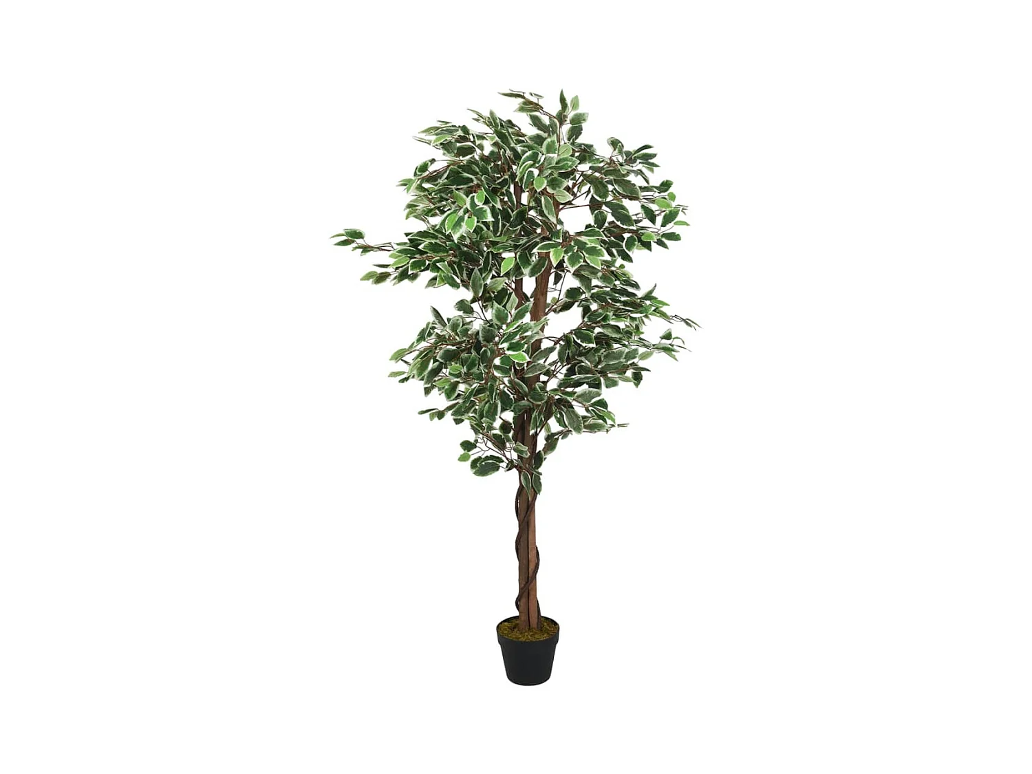 Ficus artificiel 630 feuilles 120 cm vert