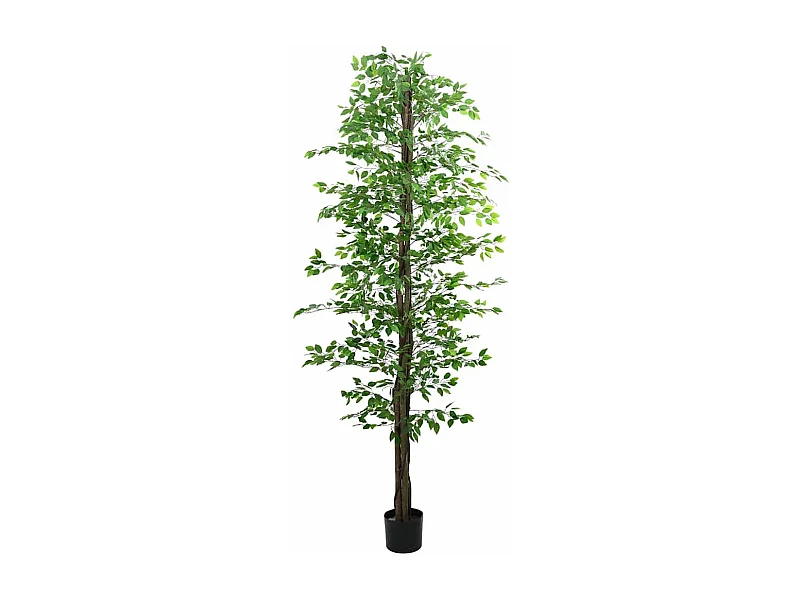Kunstplant ficus 2016 bladeren 300 cm groen