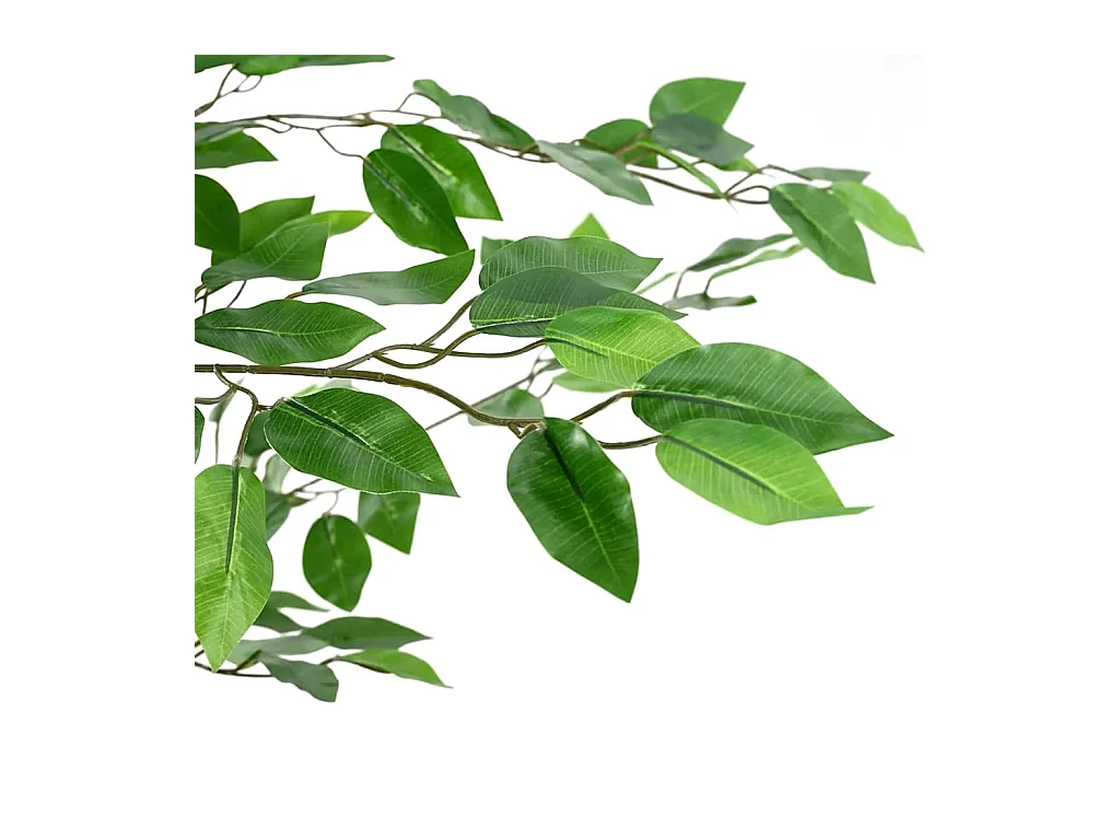 Kunstplant ficus 2016 bladeren 300 cm groen