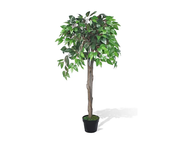 Palmier Artificiel Plastique avec Pot 110 cm