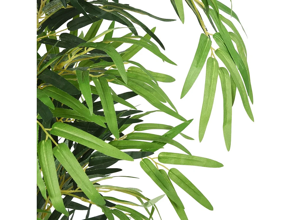 Bambù artificiale 1095 foglie 150 cm verde