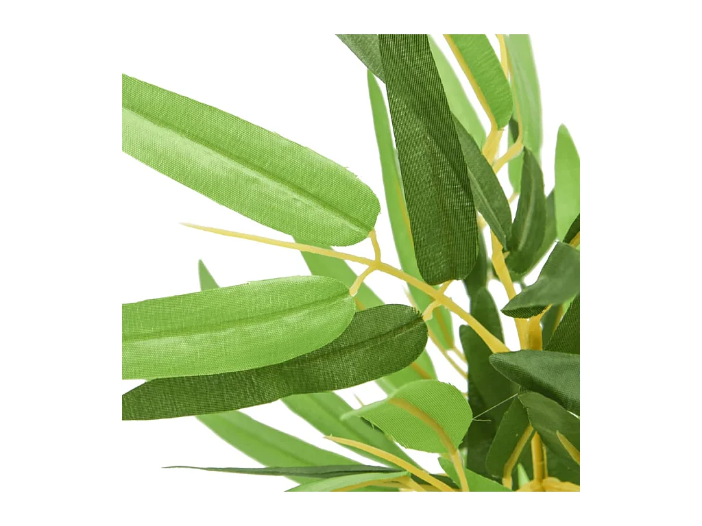 Bambù artificiale 552 foglie 120 cm verde