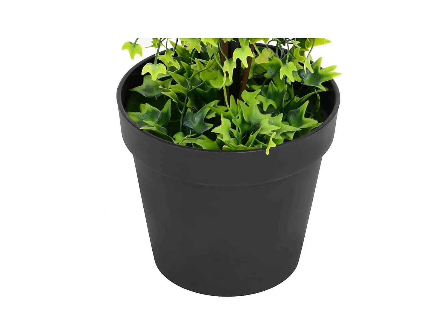 Kunstbuxusplant met groene pot 100 cm