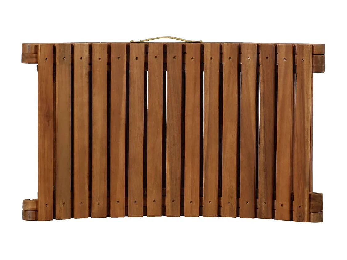 lettini prendisole e cuscini in legno massello di acacia bianco crema