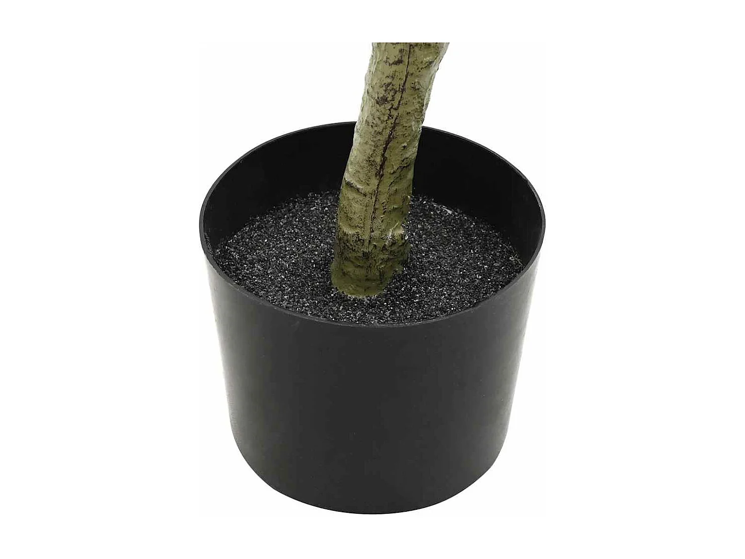 Kunstmatige citroenboom 136 bladeren 120 cm groen