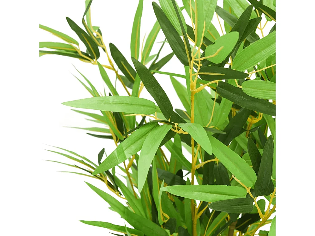 Bambou artificiel 500 feuilles 80 cm vert