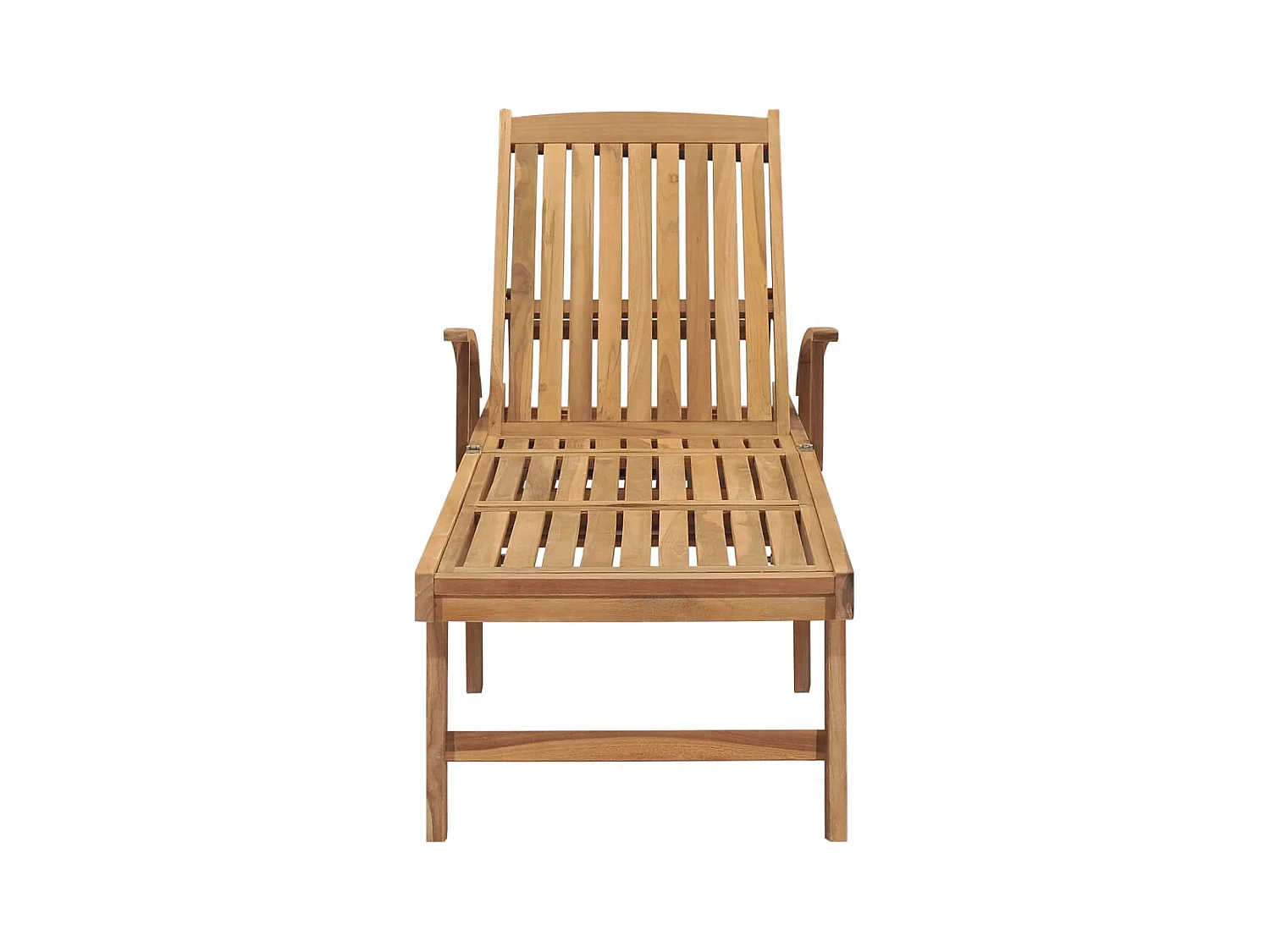 Lounge stoel Massief teakhout