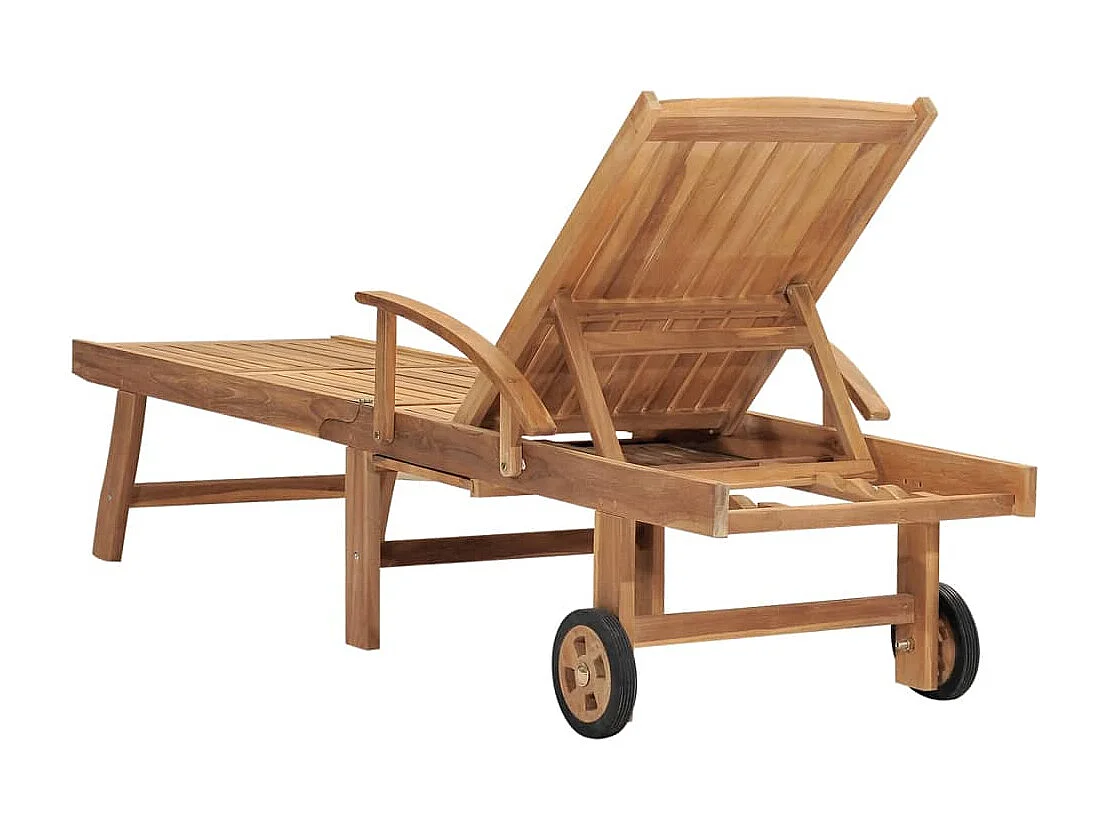 Sillón de madera maciza de teca