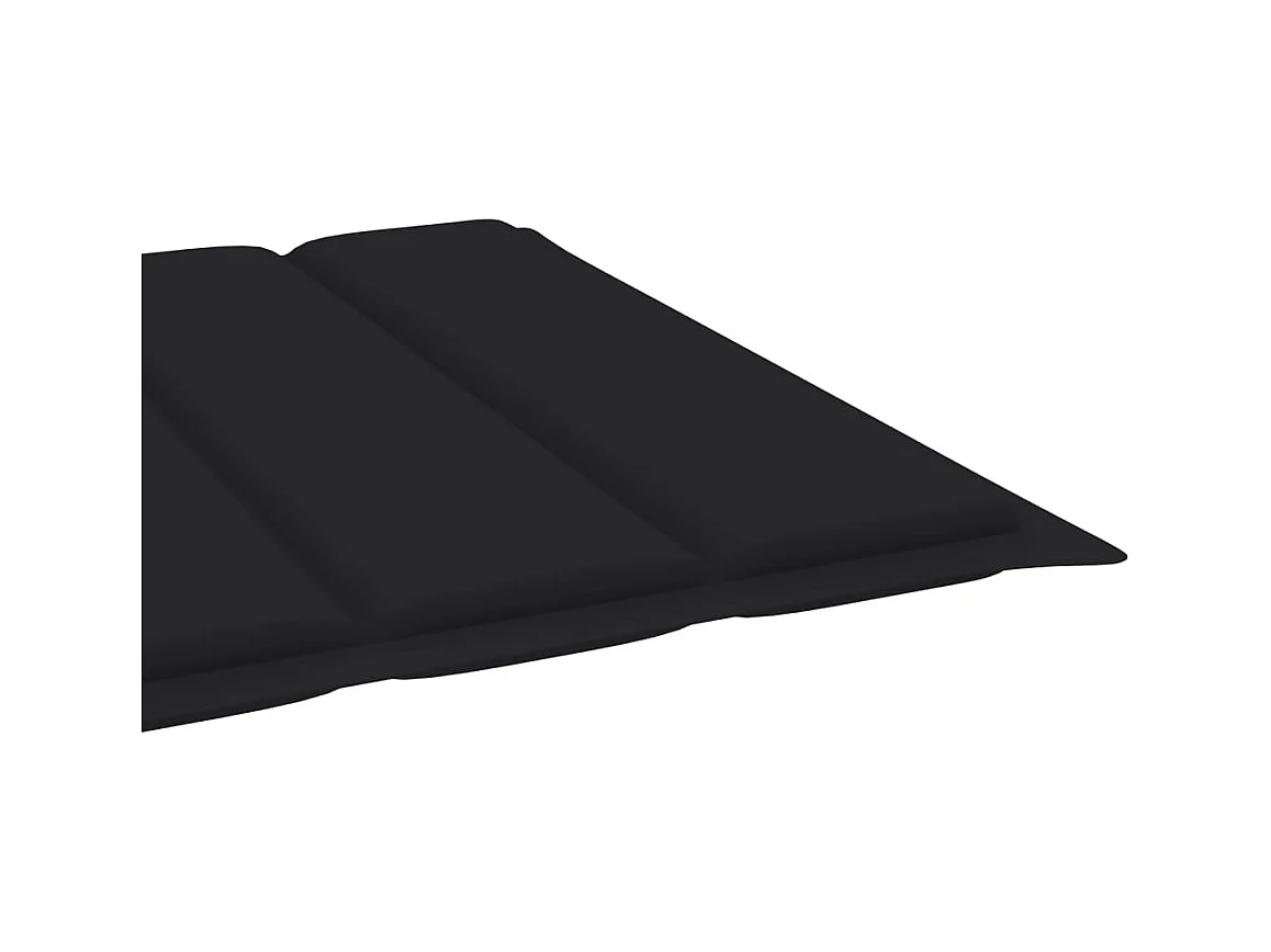 Poltrona da giardino con cuscino in legno massello di acacia