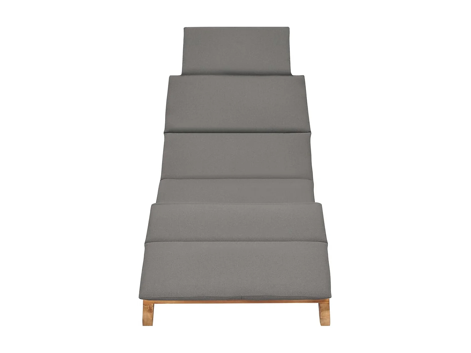 Set di 2 poltrone con cuscini, in legno massello di teak