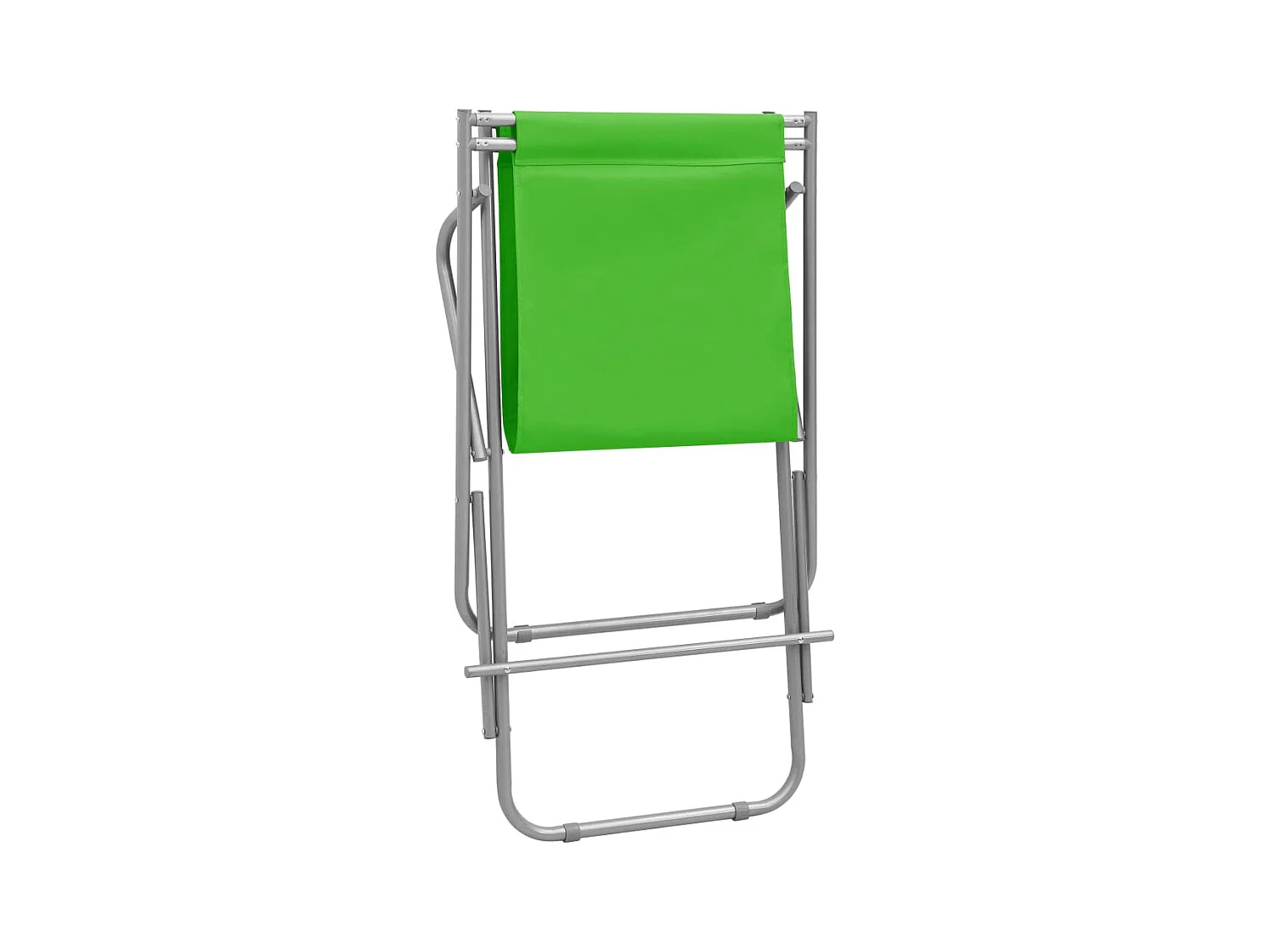 Chaises à bascule lot de 2 Acier Vert