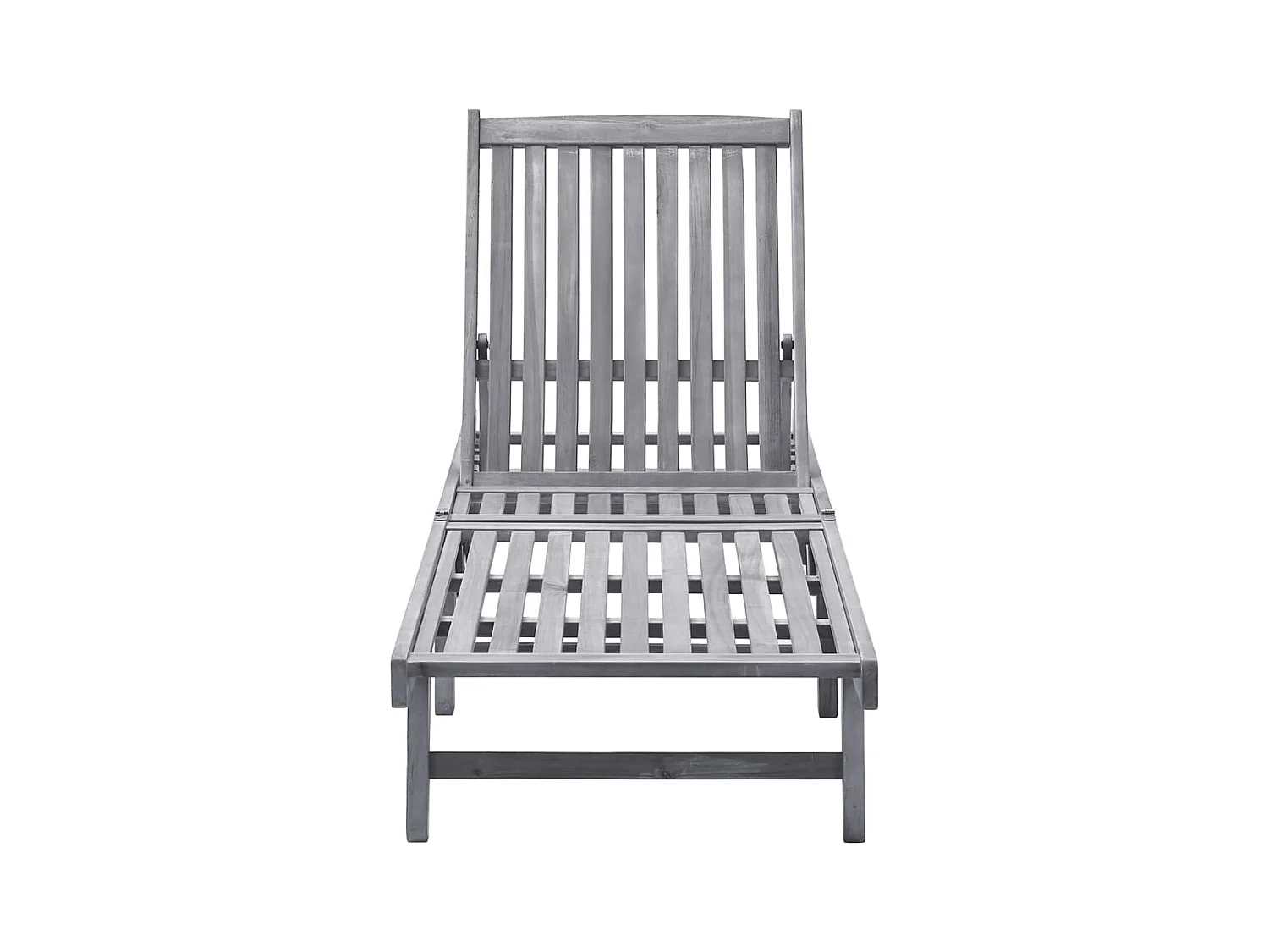 Chaise longue Bois d'acacia solide