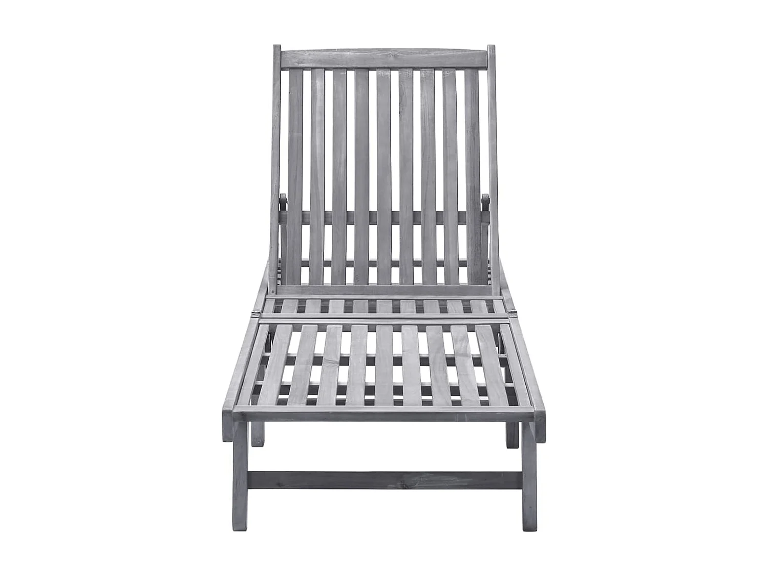 Chaise longue Bois d'acacia solide