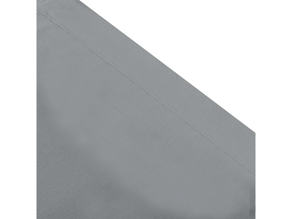 Lit de repos d'extérieur avec auvent Gris