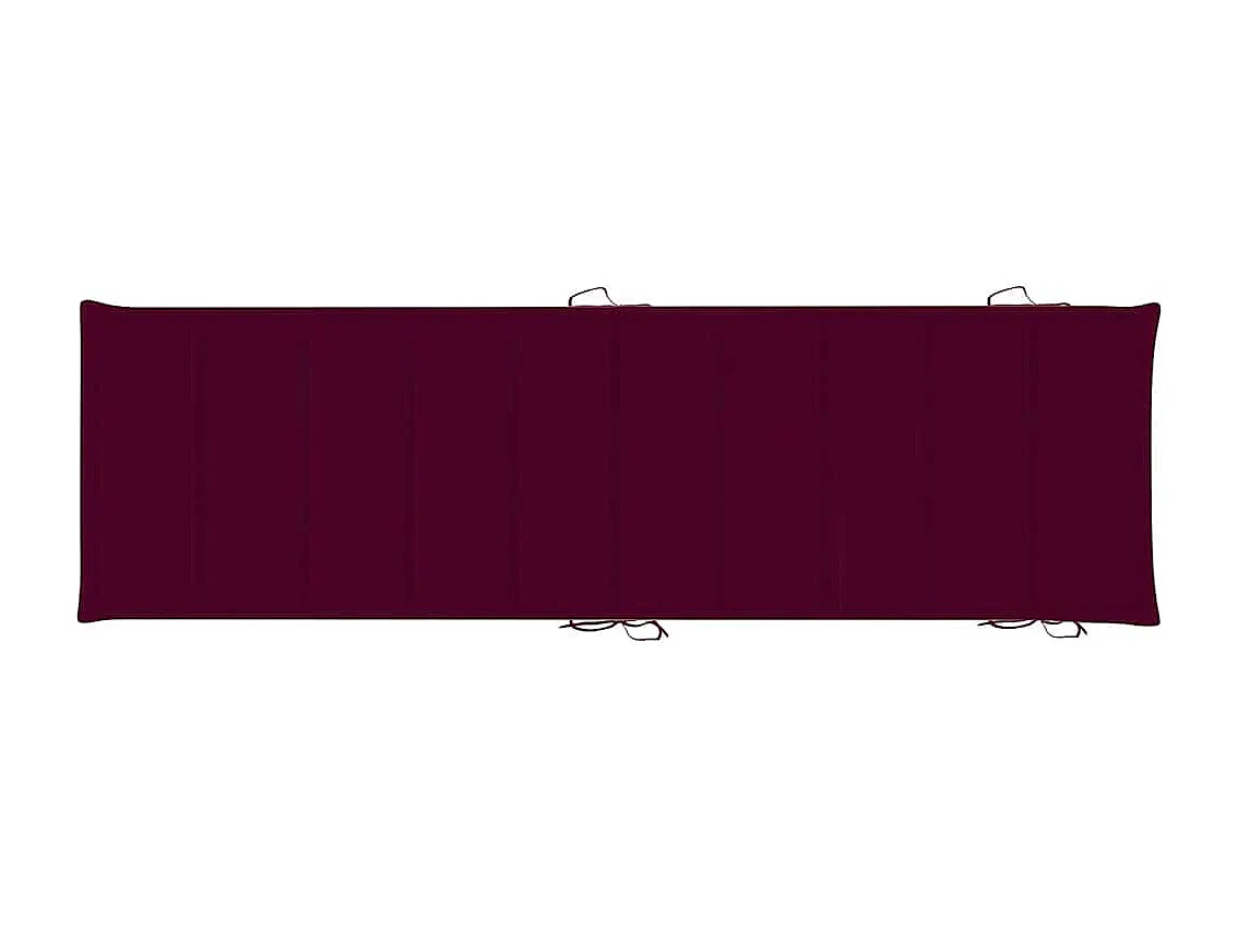 Set van 2 loungestoelen met kussens. Massief acaciahout.