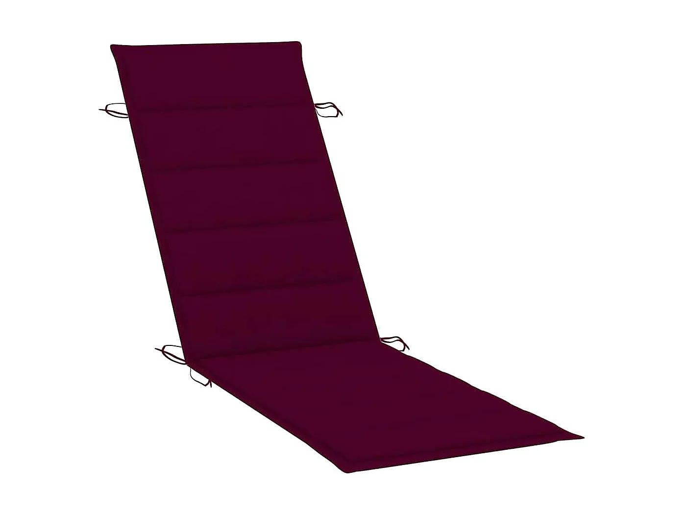 Conjunto de 2 sillones con cojines Madera maciza de acacia