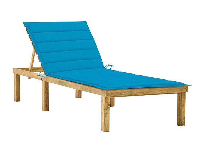 Greendale Home Fashions 23 In. X 73 In. Outdoor Chaise Lounge Cushion In Asbury Park Oc2802 Asburypark