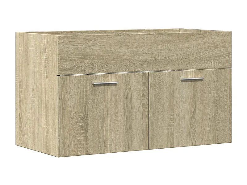 Sonoma Eiken Spoelbakkast 80x38,5x46 cm Spaanplaat