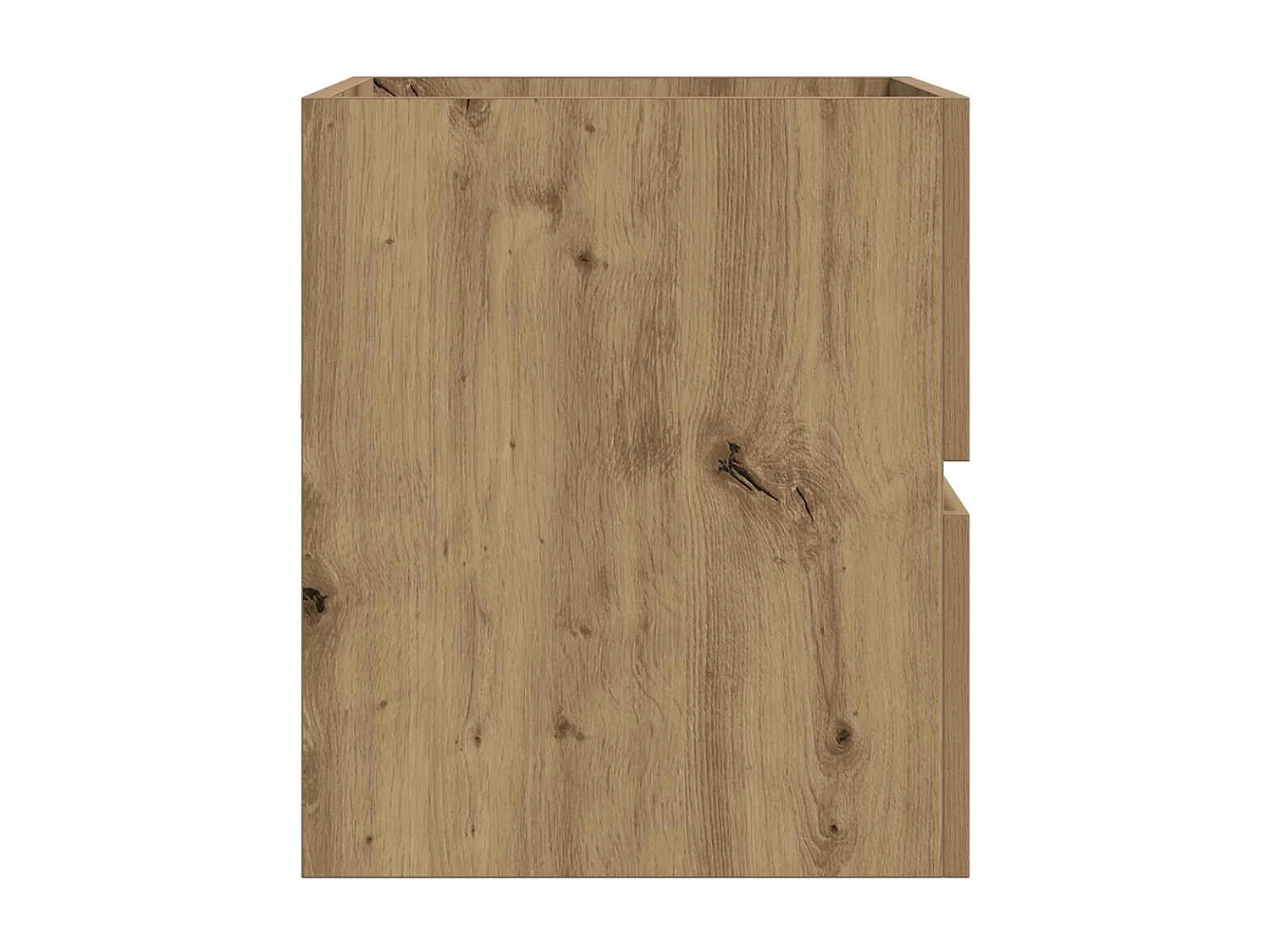 Mueble lavabo de roble artesanal 90x38,5x45 cm madera de ingeniería