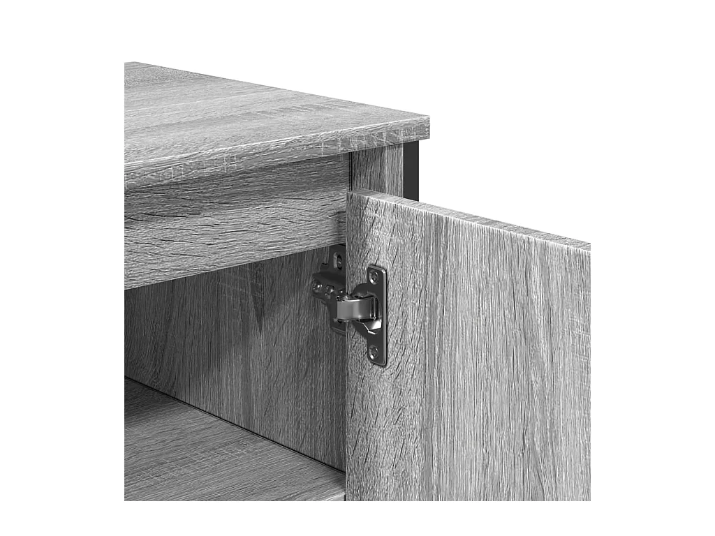 Sonoma grijze wastafelkast 91x35x60 cm