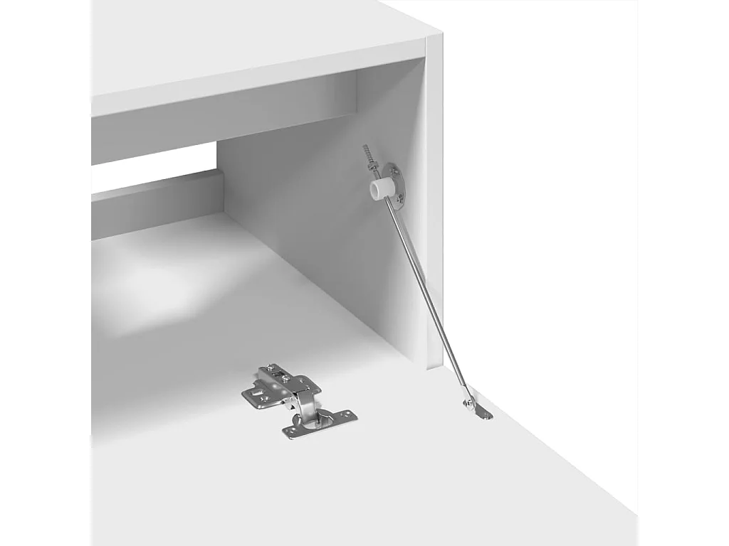 Mueble lavabo blanco 59x37x59 cm madera de ingeniería