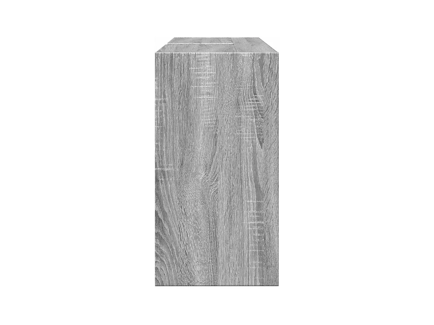 Sonoma grijze wastafelkast 90x29x55 cm bewerkt hout