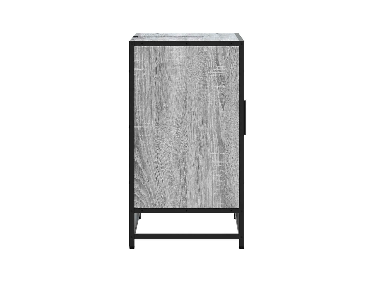 Armoire de lavabo de salle de bain sonoma gris 65x33x60 cm