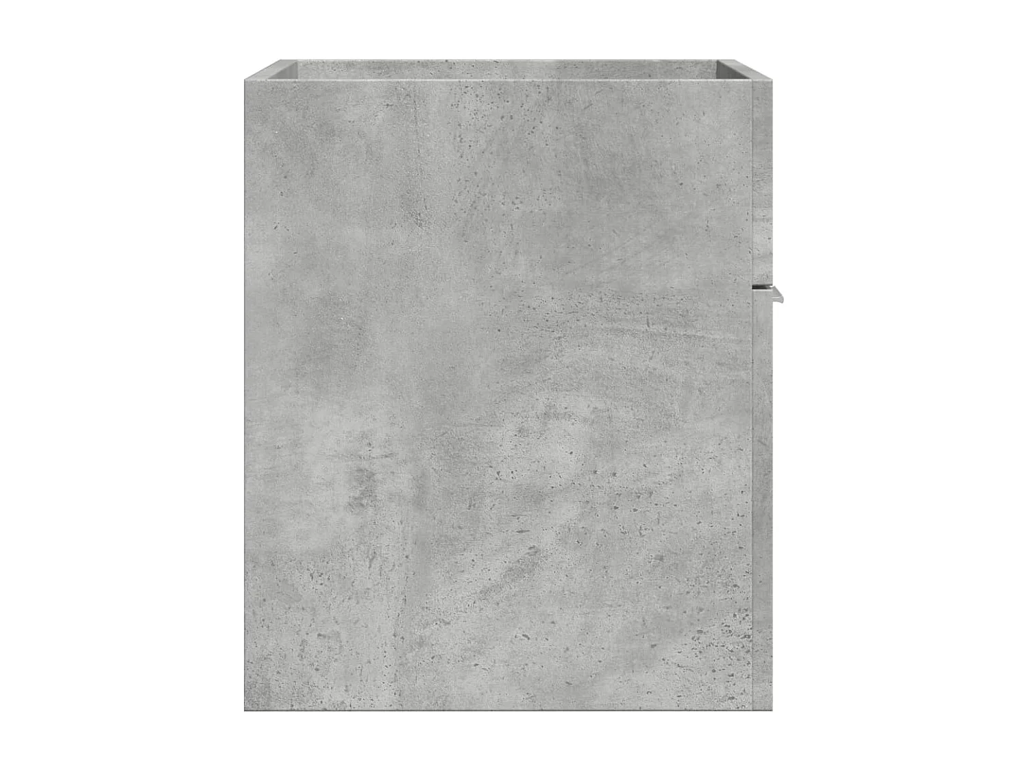 Mueble para lavabo de hormigón gris 60x38,5x46 cm aglomerado