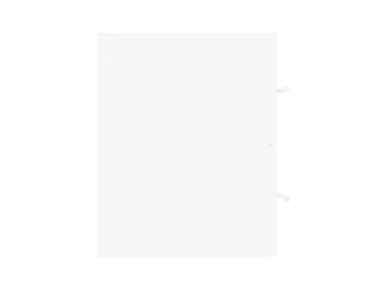 Witte spoelbakkast 100x38,5x48 cm bewerkt hout