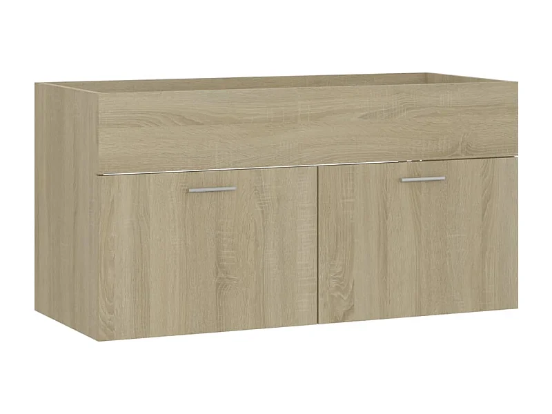 Sonoma Eiken Spoelbakkast 90x38,5x46 cm Technisch Hout