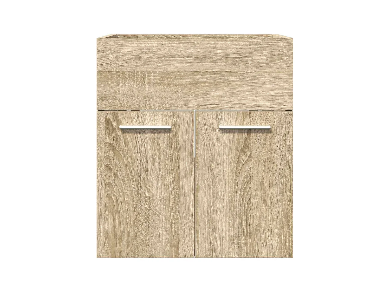 Armoire lavabo de salle de bain chêne sonoma 41x38,5x46 cm