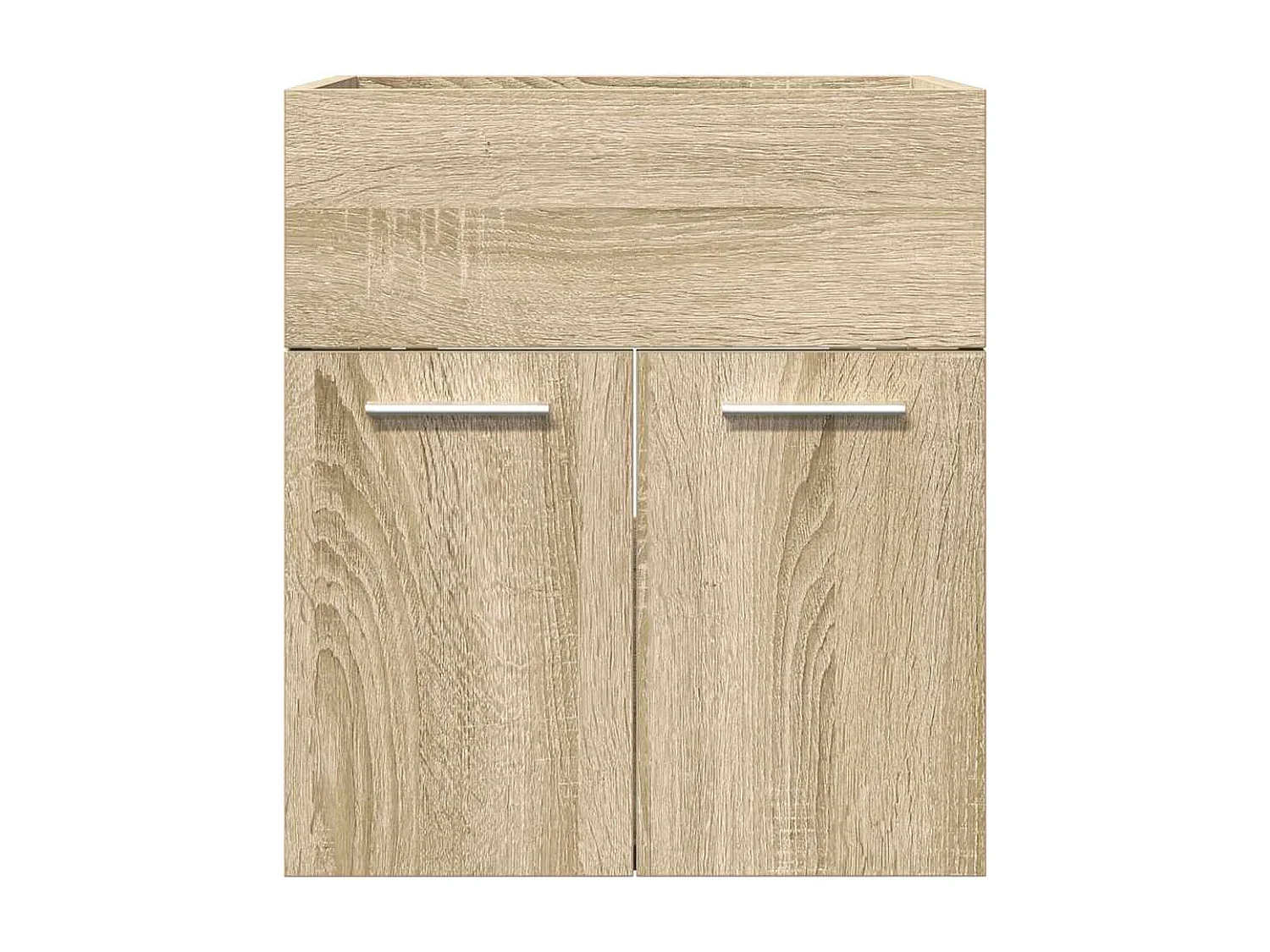 Armoire lavabo de salle de bain chêne sonoma 41x38,5x46 cm