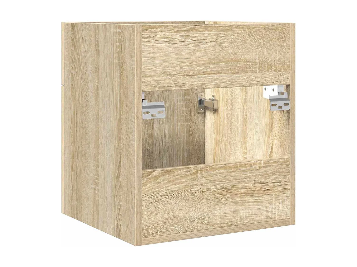 Armoire lavabo de salle de bain chêne sonoma 41x38,5x46 cm