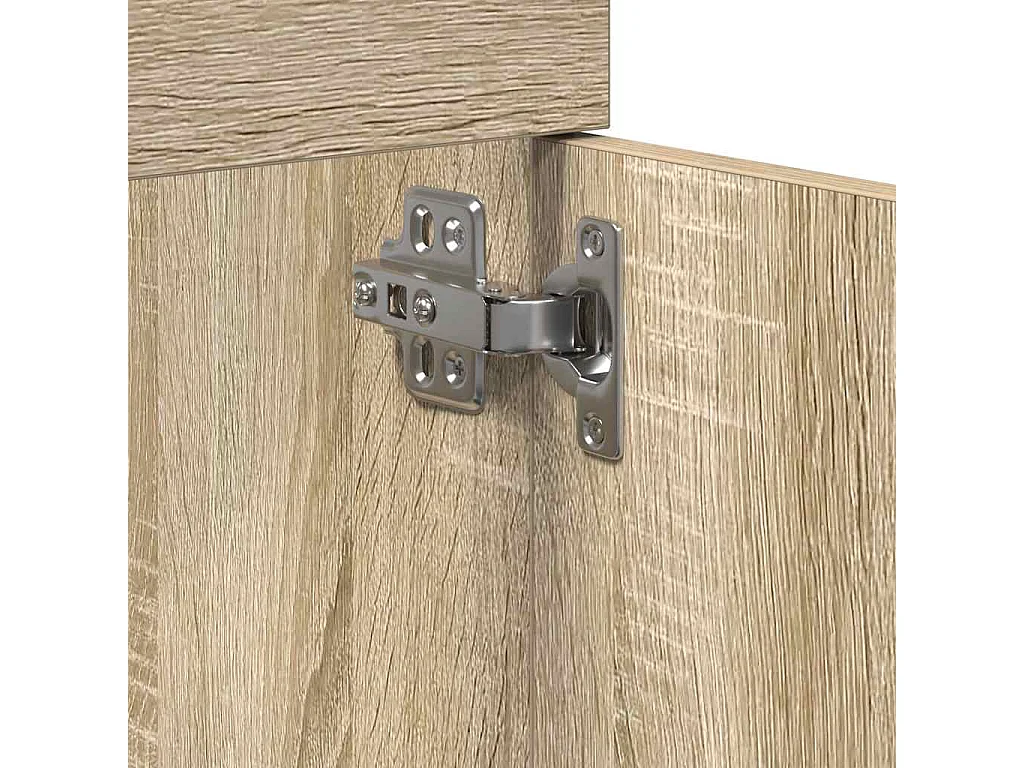 Armoire lavabo de salle de bain chêne sonoma 41x38,5x46 cm