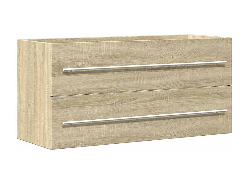 Mobile lavabo in rovere Sonoma 100x38,5x48 cm in truciolare