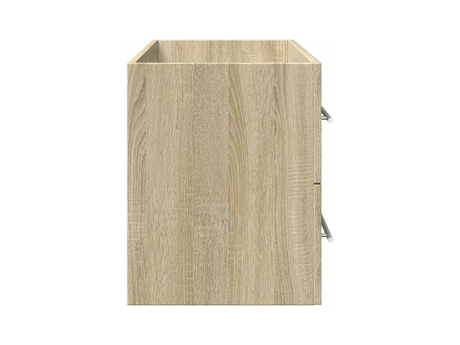Armoire d'évier Chêne sonoma 100x38,5x48 cm Aggloméré