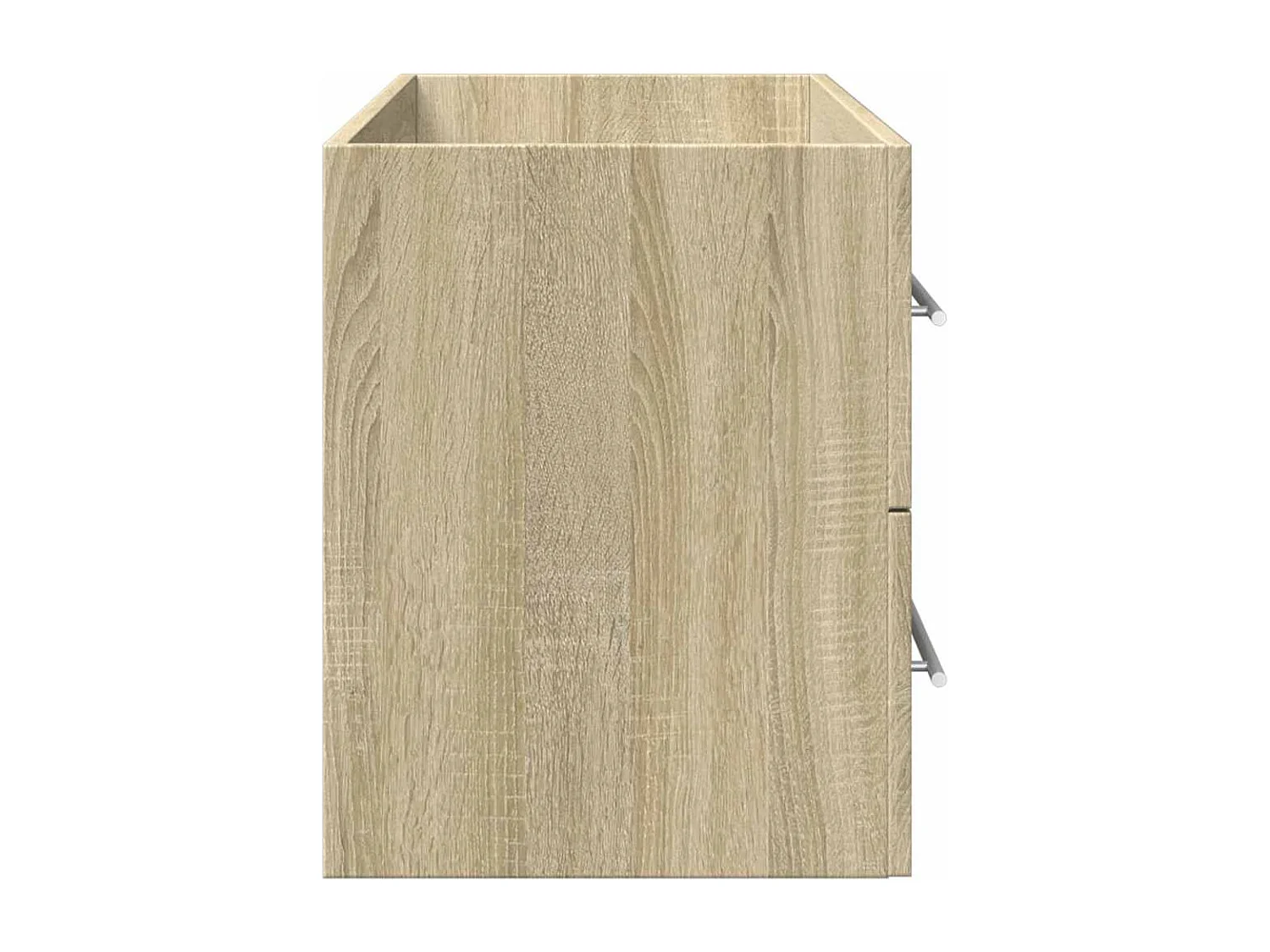 Armoire d'évier Chêne sonoma 100x38,5x48 cm Aggloméré