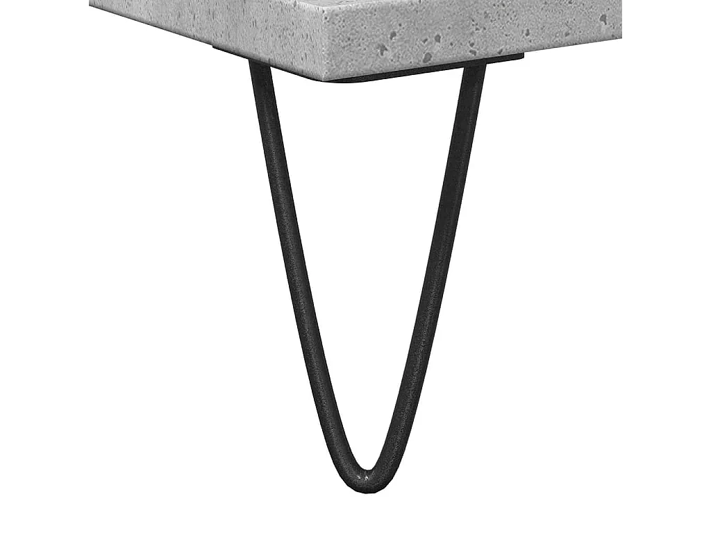 Mobile lavabo da bagno grigio cemento 65x33x60 cm