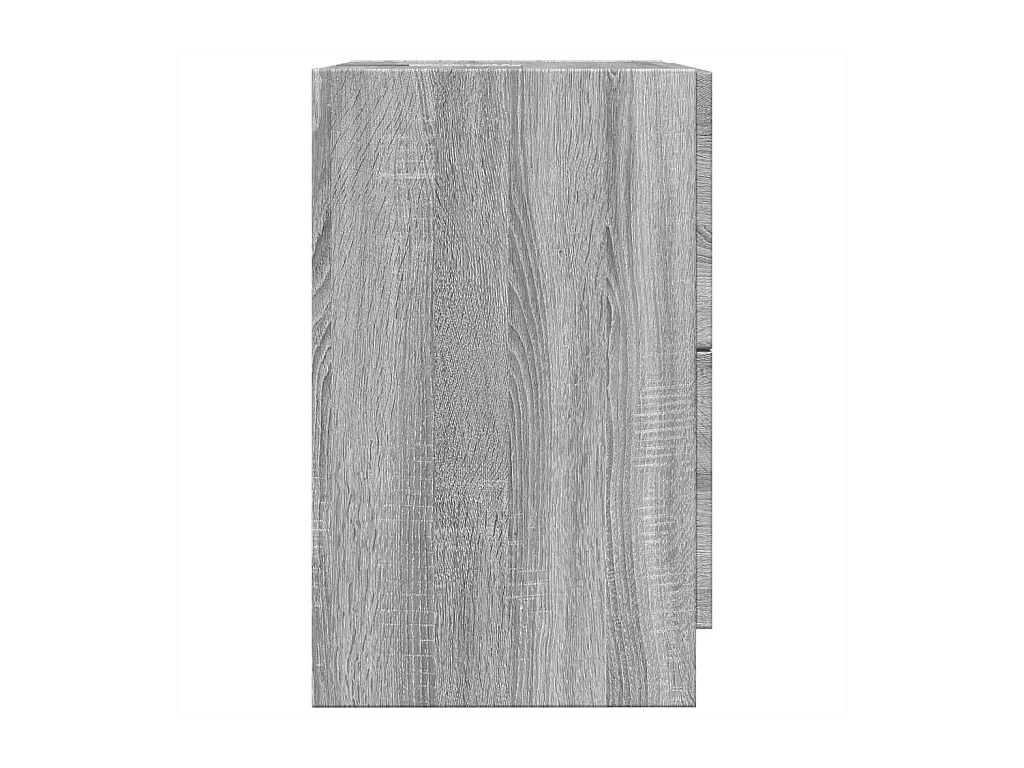 Sonoma grijze spoelbakkast 40x37x59 cm bewerkt hout