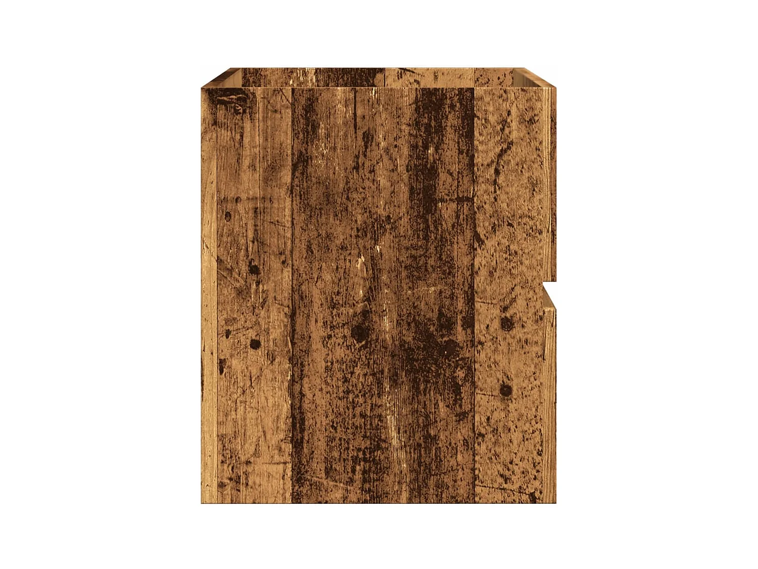 Oude houten spoelbakkast 90x38,5x45 cm bewerkt hout