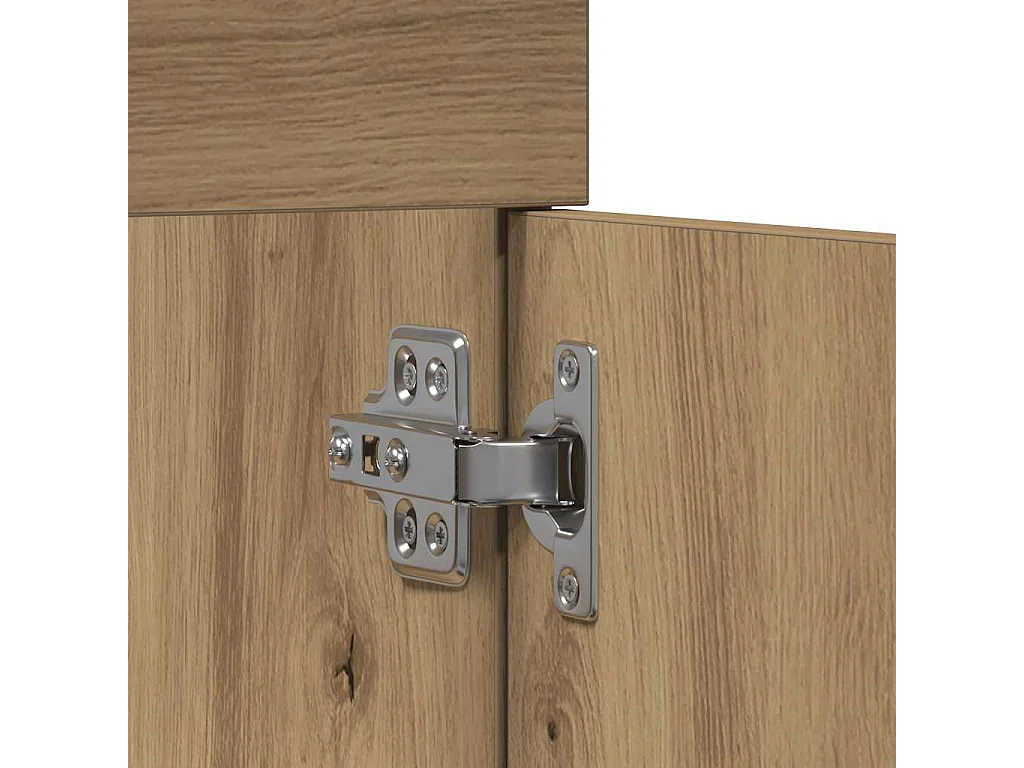 Badkamer wastafelkast handgemaakt eikenhout