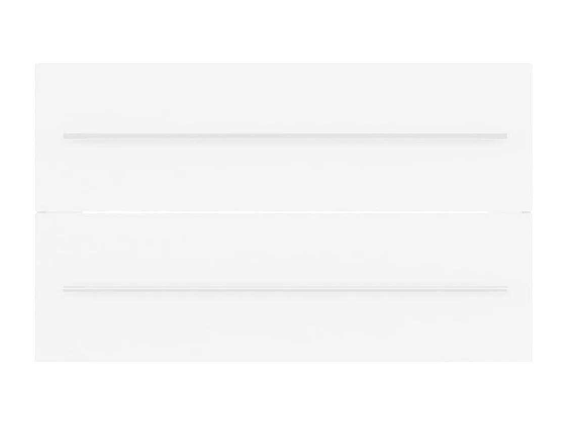 Mobile lavabo bianco 80x38,5x48 cm in legno ingegnerizzato