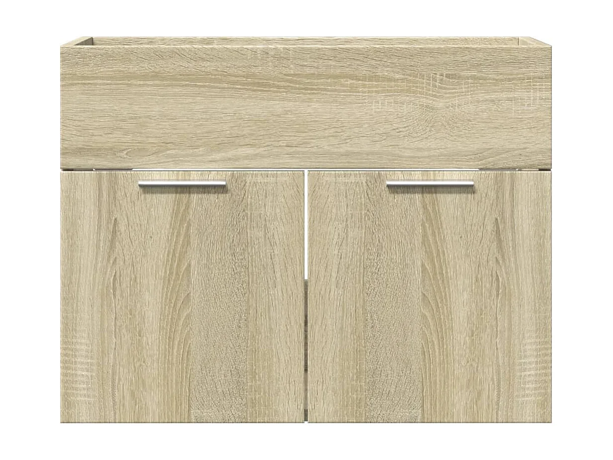 Mueble para fregadero de roble Sonoma 60x38,5x46 cm Aglomerado